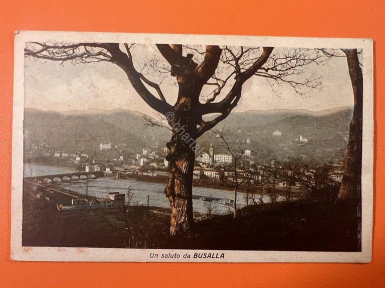 Cartolina - Un Saluto da Busalla ( Genova ) - …