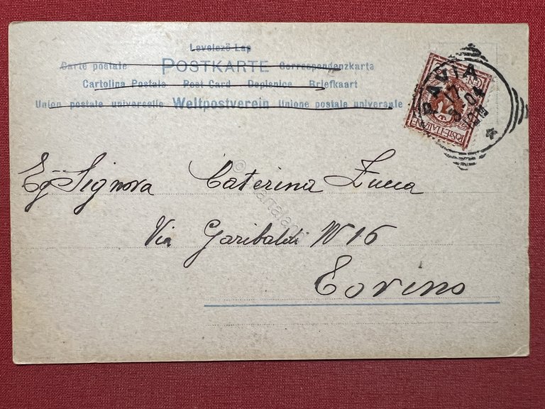 Cartolina - Un Saluto da Pavia - Monumento alla Famiglia …