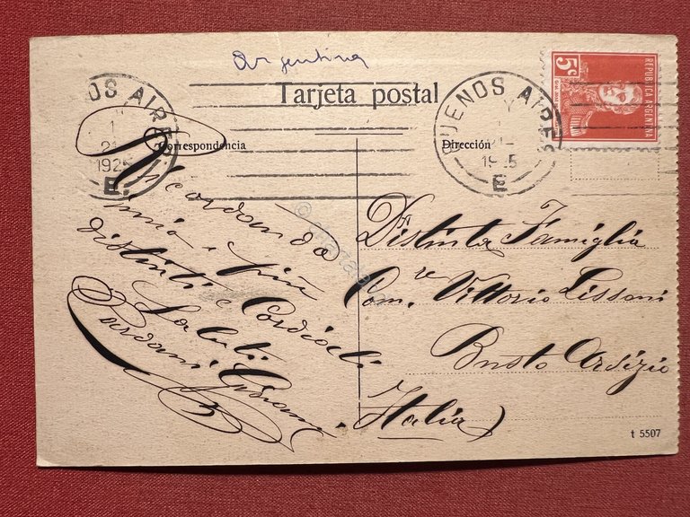 Cartolina - Uruguay - Montevideo - Plaza Libertad y vista …