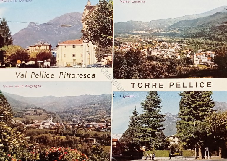 Cartolina - Val Pellice Pittoresca - Torre Pellice - Vedute …