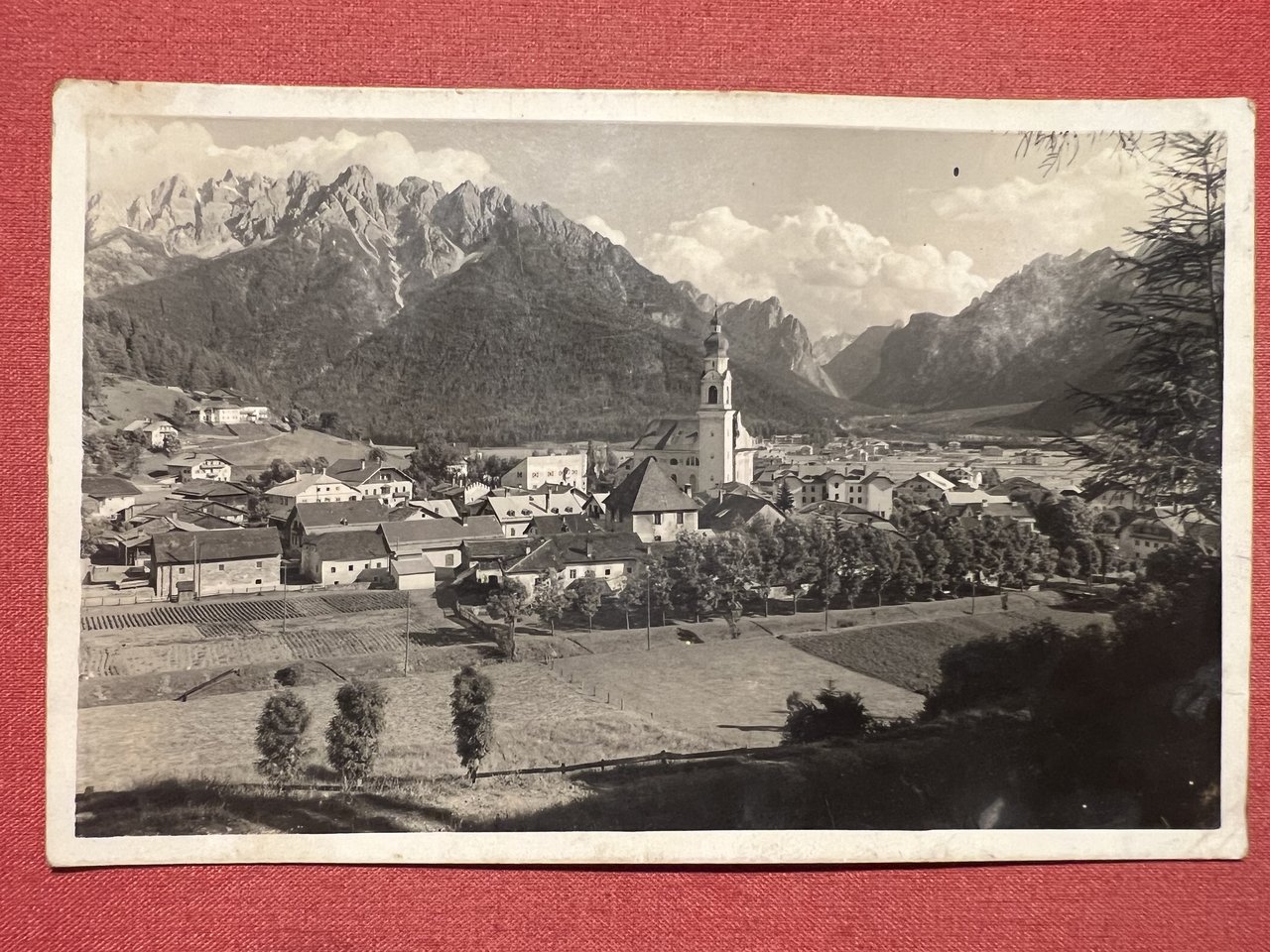 Cartolina - Val Pusteria - Dobbiaco verso le Dolomiti Ampezzane … | Immagine principale