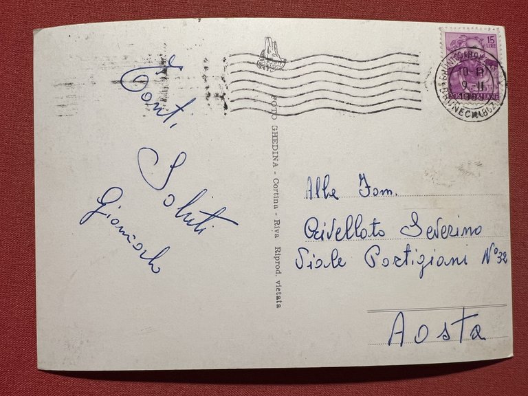 Cartolina - Val Pusteria - Pustertal - Brunico - Bruneck …