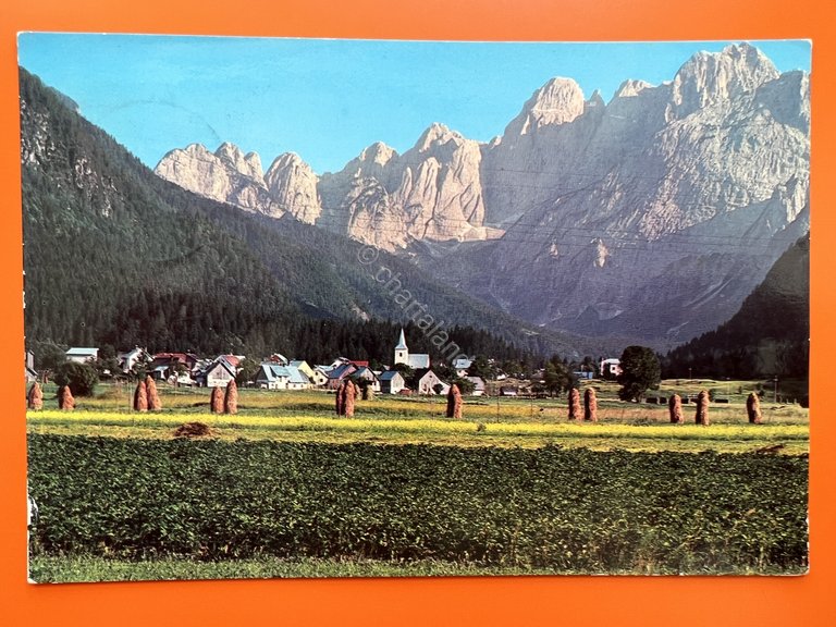 Cartolina - Valbruna ( Udine ) - Panorama - Gr. …