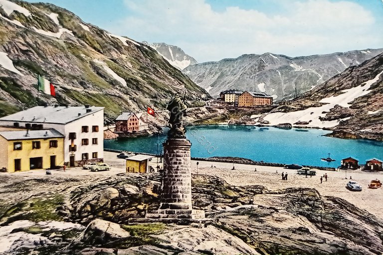Cartolina - Valle d'Aosta - Colle del Gran San Bernardo …