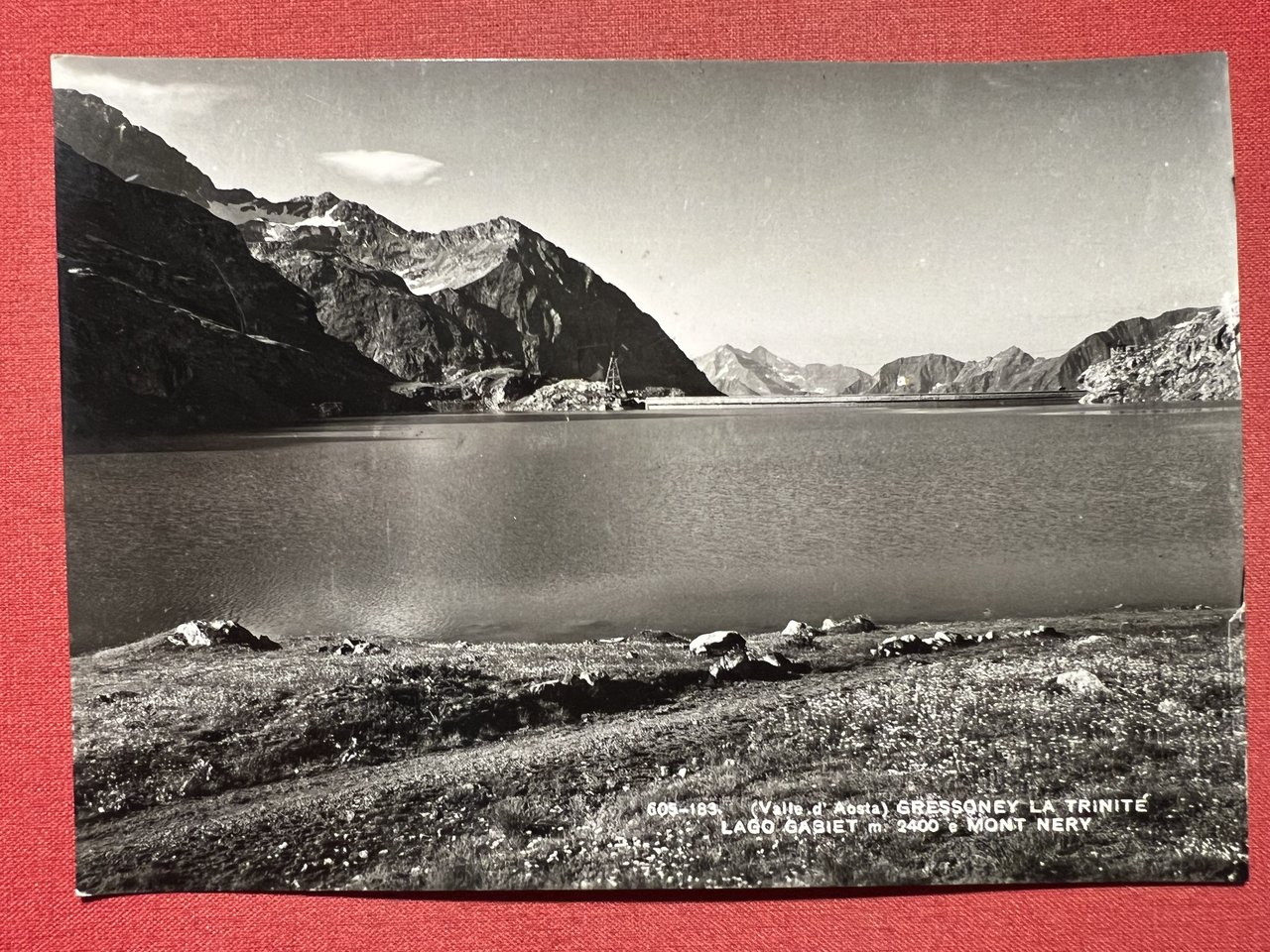 Cartolina - Valle d'Aosta - Gressoney La Trinité - Lago …