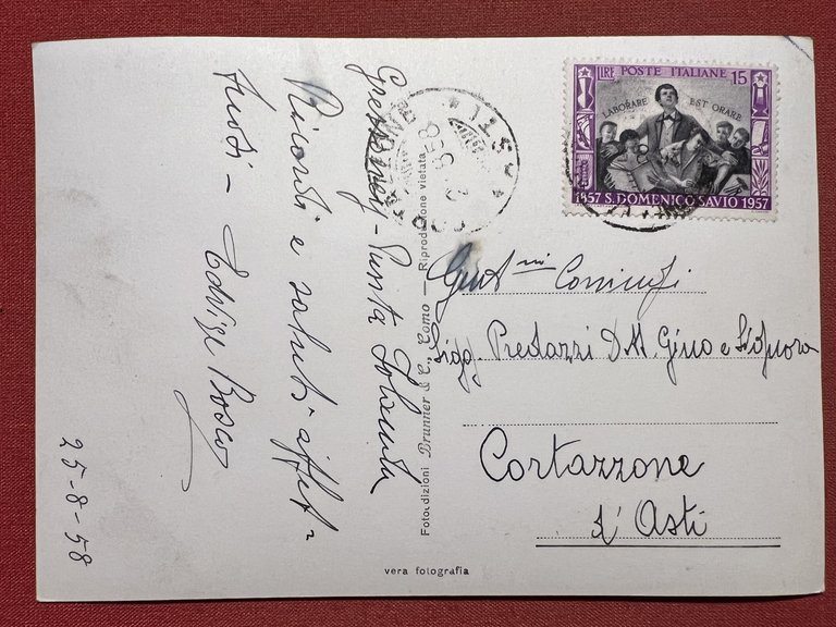 Cartolina - Valle d'Aosta - Gressoney La Trinité - Lago …