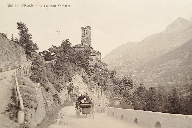 Cartolina - Valle d'Aosta - Le Chateau de Sarre - …