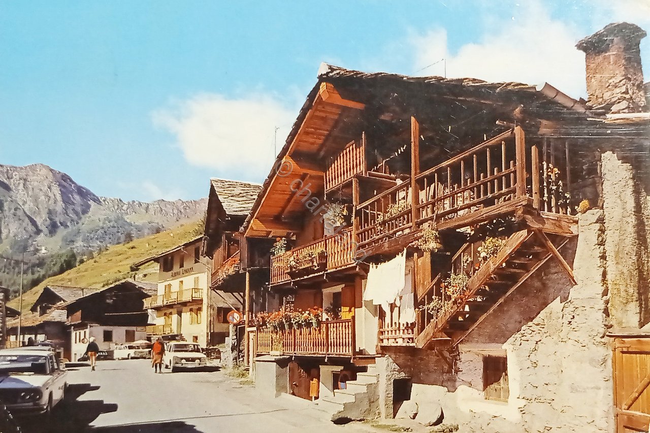 Cartolina - Valle D'Ayas - Antagnod - Rascard e Albergo …