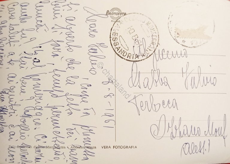 Cartolina - Valle del Cervo - Panorama Generale - Andorno …