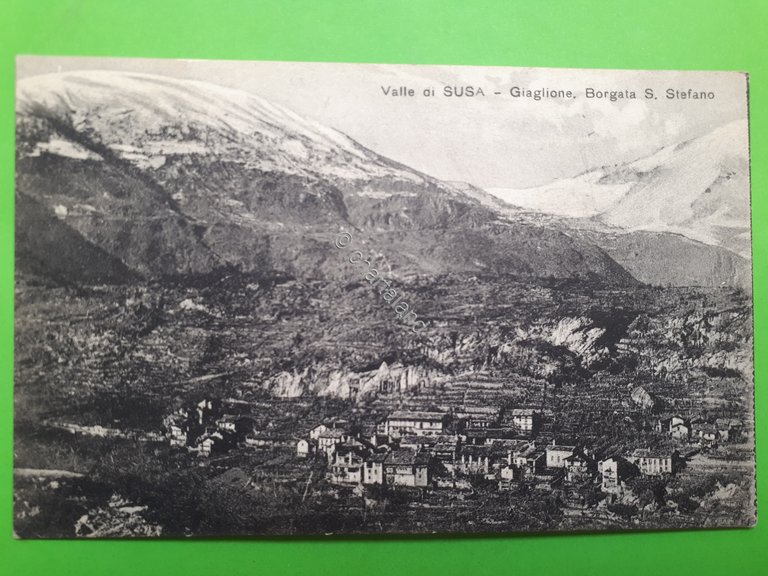 Cartolina - Valle di Susa - Giaglione - Borgata S. …