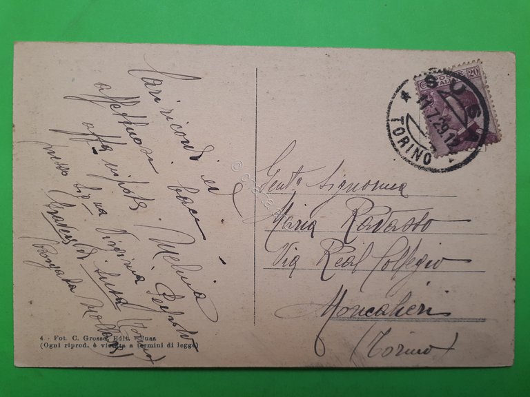 Cartolina - Valle di Susa - Gravere - Pittoresca veduta …