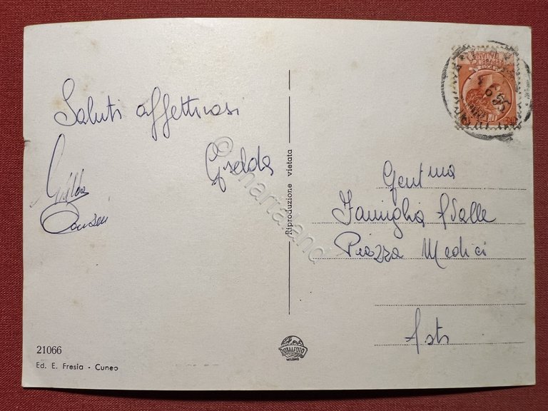 Cartolina - Valle Pesio ( Cuneo ) - La Certosa … | Immagine Gallery 2