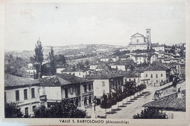 Cartolina - Valle S. Bartolomeo ( Alessandria ) - 1935 …
