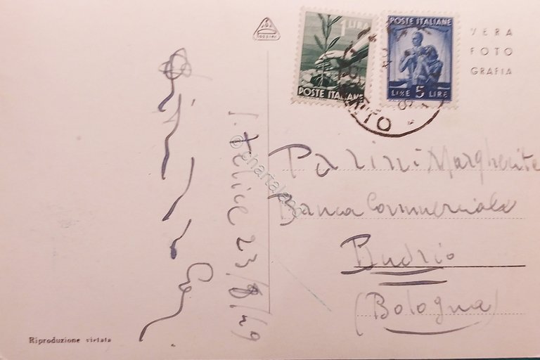 Cartolina - Valle S. Felice - 1949