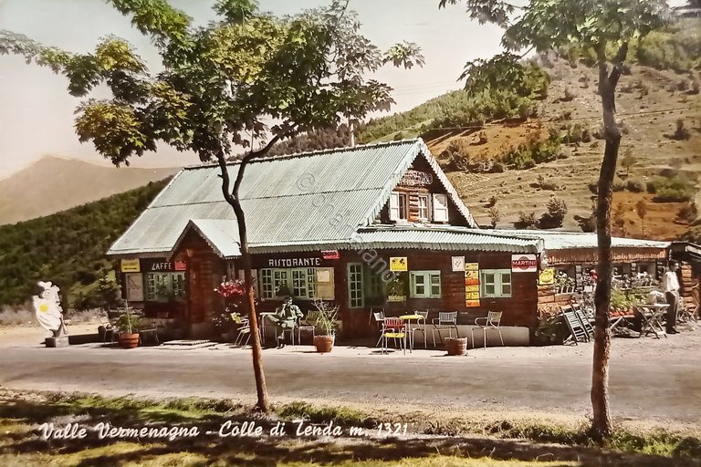 Cartolina - Valle Vermenagna - Colle di Tenda - 1965