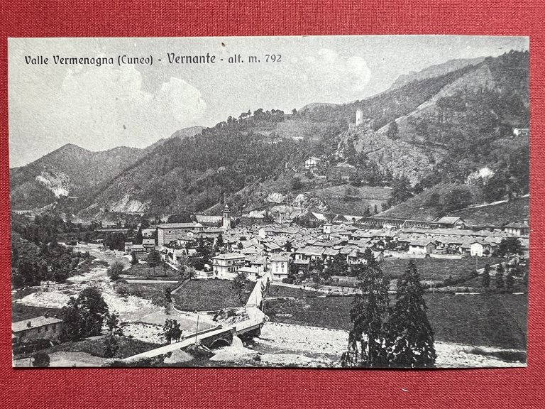 Cartolina - Valle Vermenagna ( Cuneo ) - Vernante - …
