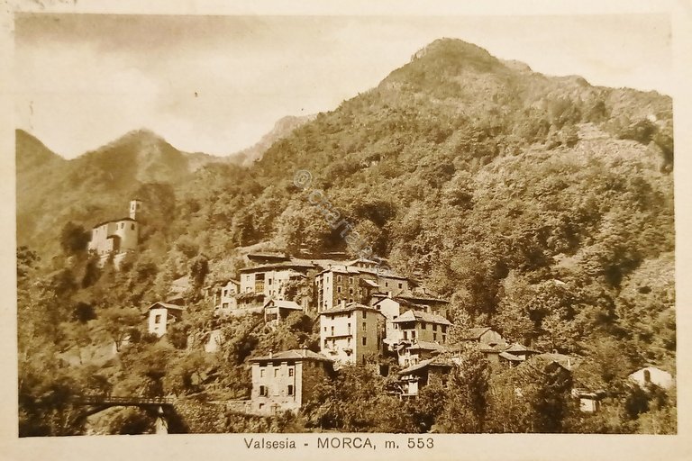 Cartolina - Valsesia - Morca - 1955