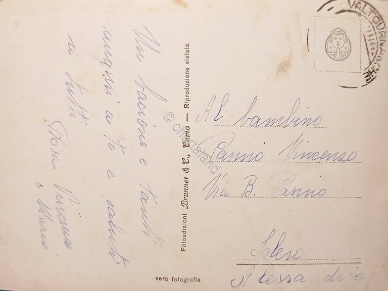 Cartolina - Valtournanche - Panorama - 1950 ca. | Immagine Gallery 4