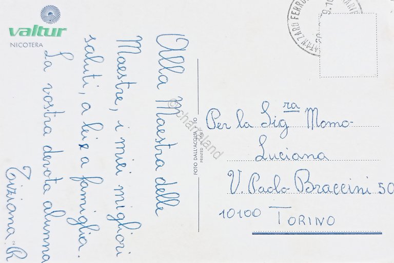 Cartolina - Valtur - Nicotera ( Vibo Valentia ) - …