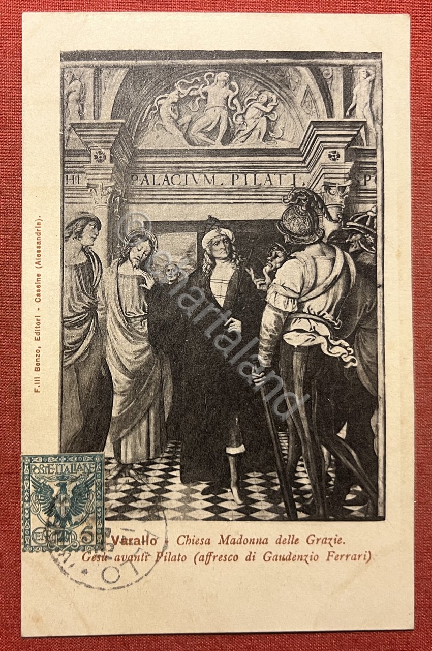 Cartolina - Varallo - Chiesa Madonna delle Grazie - Gesù …