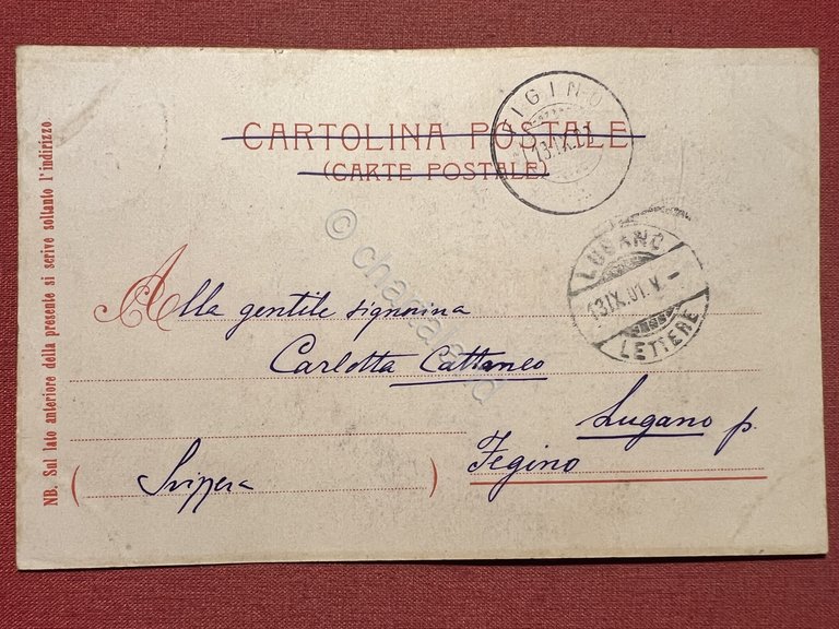 Cartolina - Varallo - Chiesa Madonna delle Grazie - L'Annunciazione …