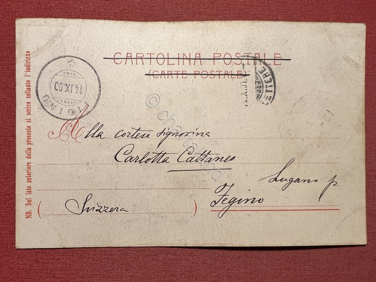 Cartolina - Varallo - Chiesa Madonna delle Grazie - L'orazione …