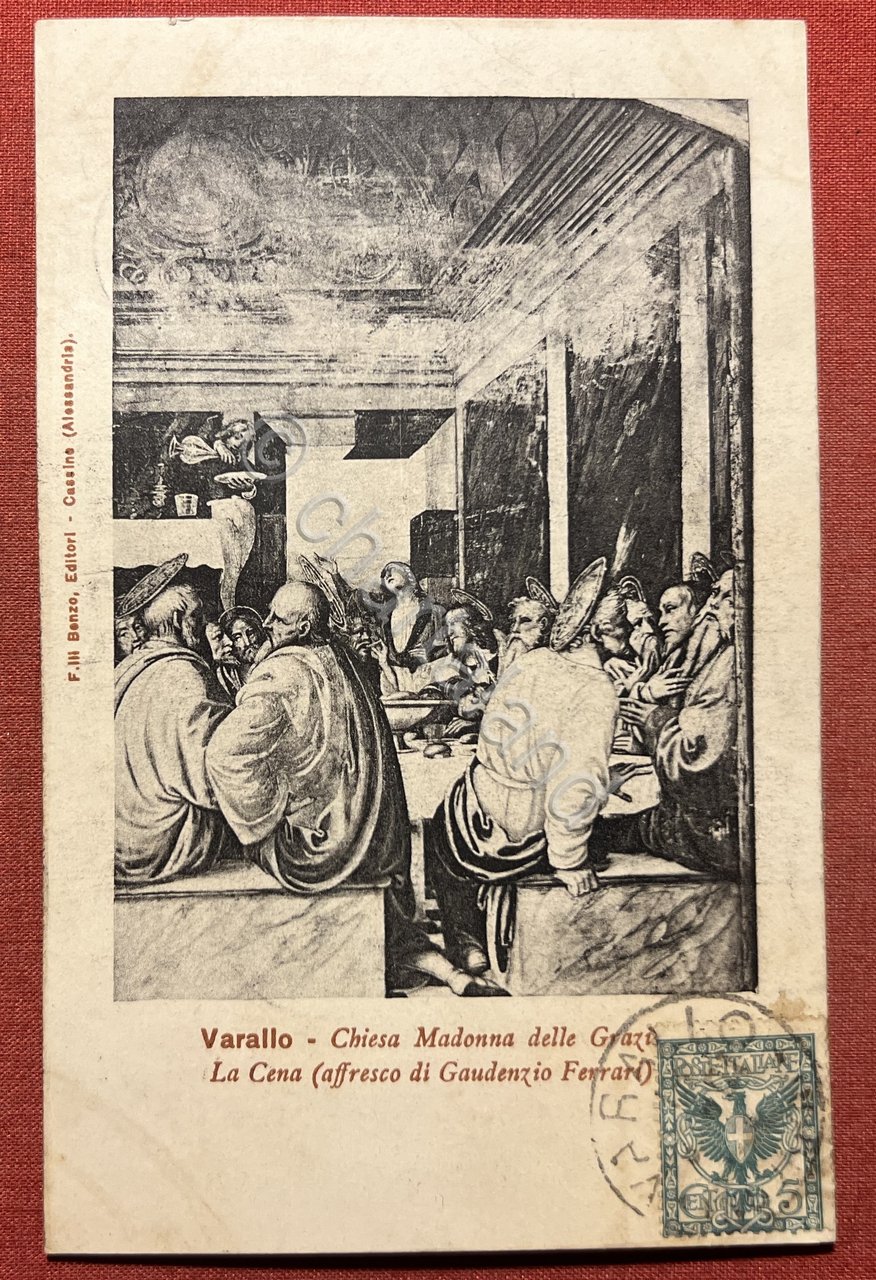 Cartolina - Varallo - Chiesa Madonna delle Grazie - La …