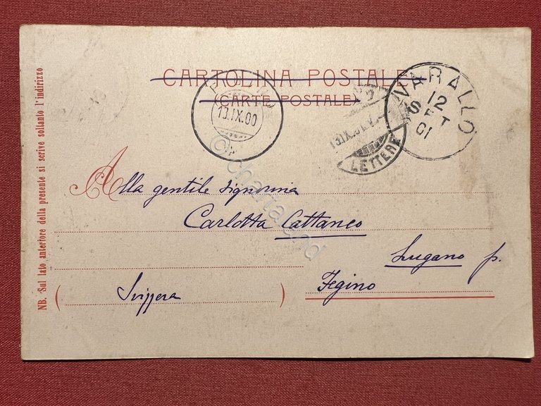 Cartolina - Varallo - Chiesa Madonna delle Grazie - La …