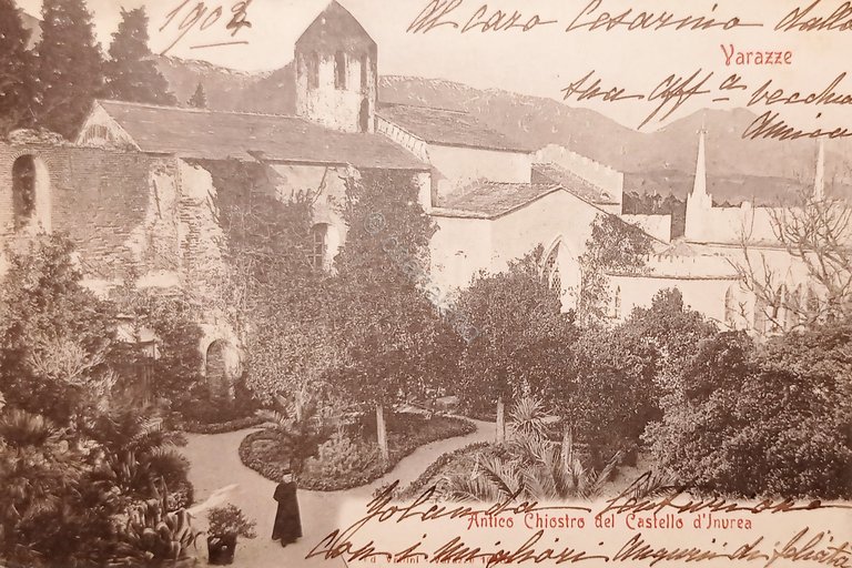 Cartolina - Varazze - Antico Chiostro del Castello d'Invrea - …