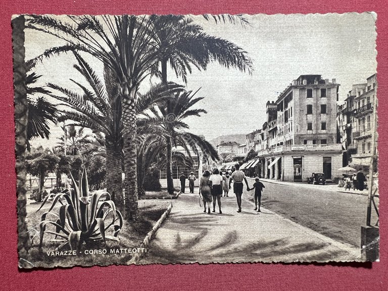 Cartolina - Varazze - Corso Matteotti - 1949 | Immagine Gallery 3