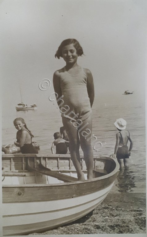 Cartolina - Varazze - La Spiaggia - 1949