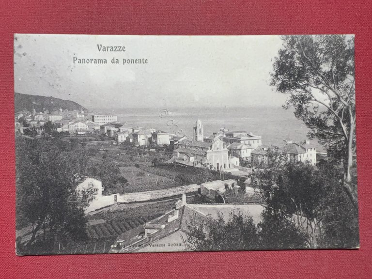 Cartolina - Varazze - Panorama da Ponente - 1906 | Immagine Gallery 3