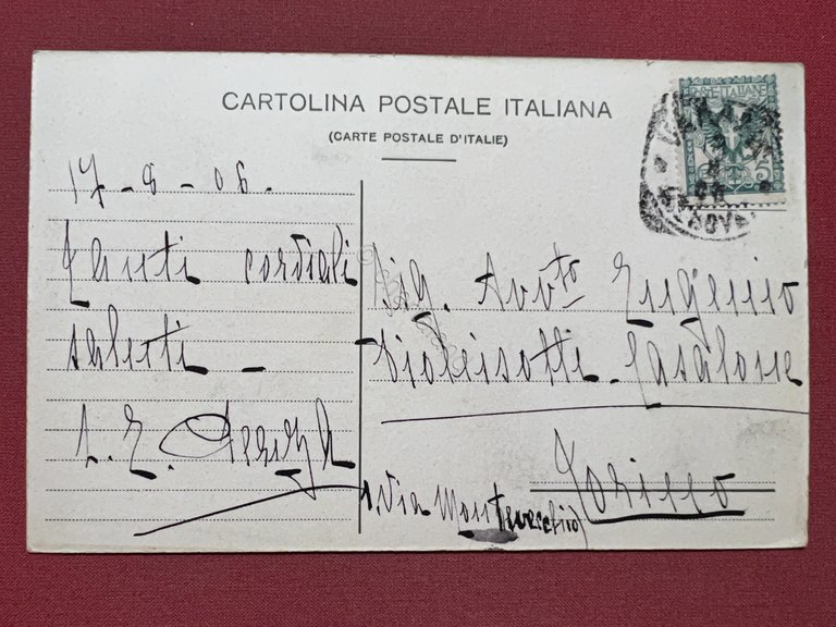 Cartolina - Varazze - Panorama da Ponente - 1906 | Immagine Gallery 4