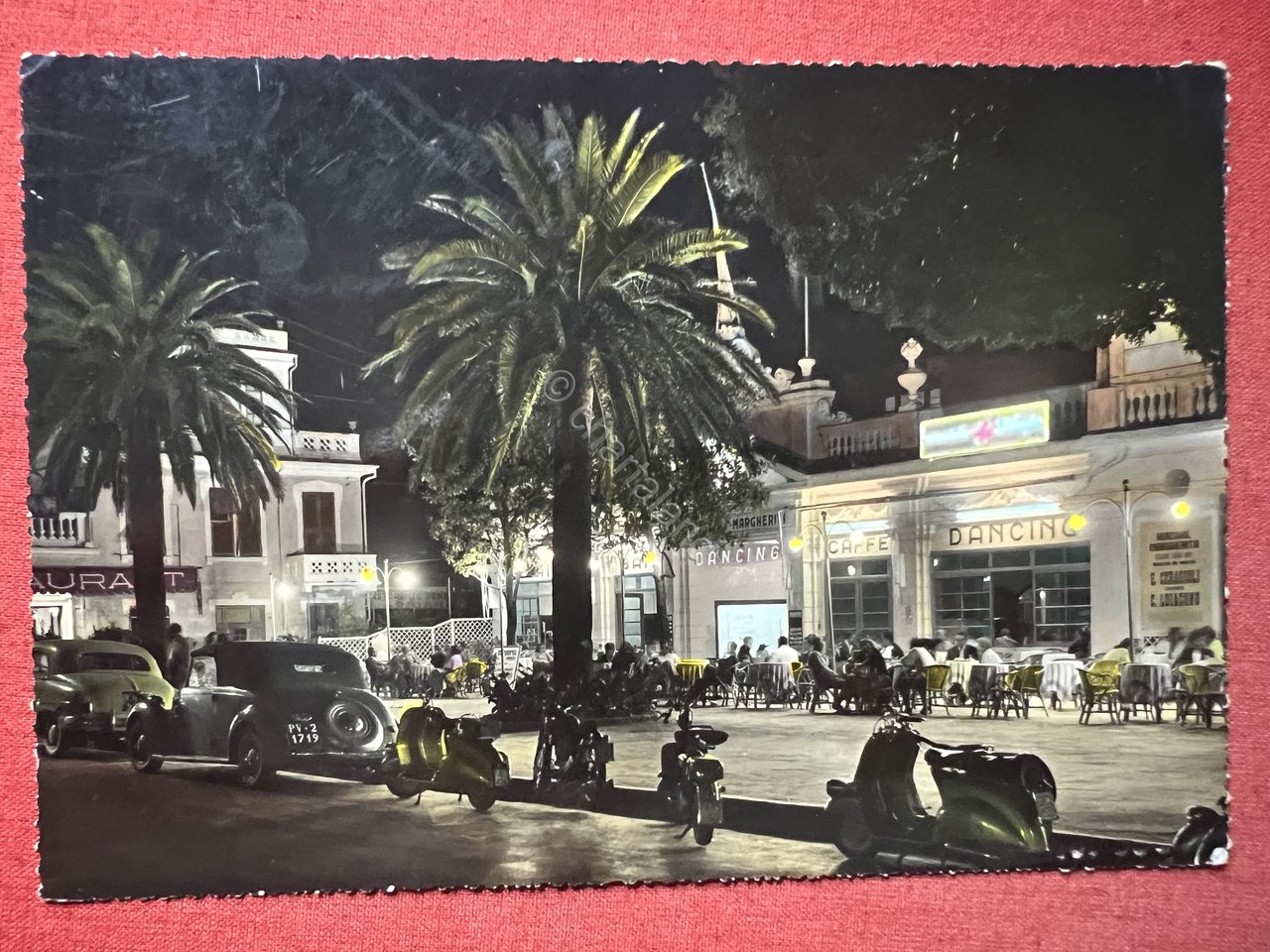 Cartolina - Varazze di Notte - Kursaal Margherita - 1950 …