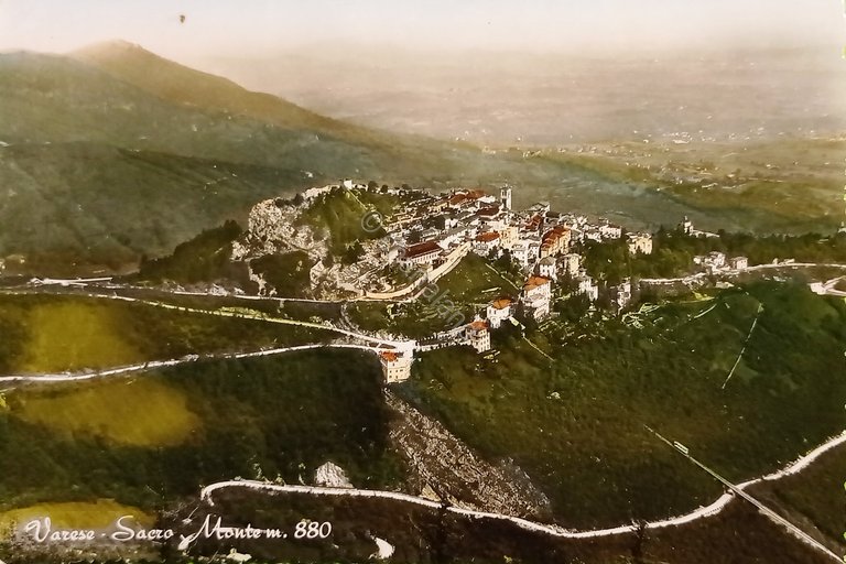 Cartolina - Varese - Sacro Monte - 1955 ca.