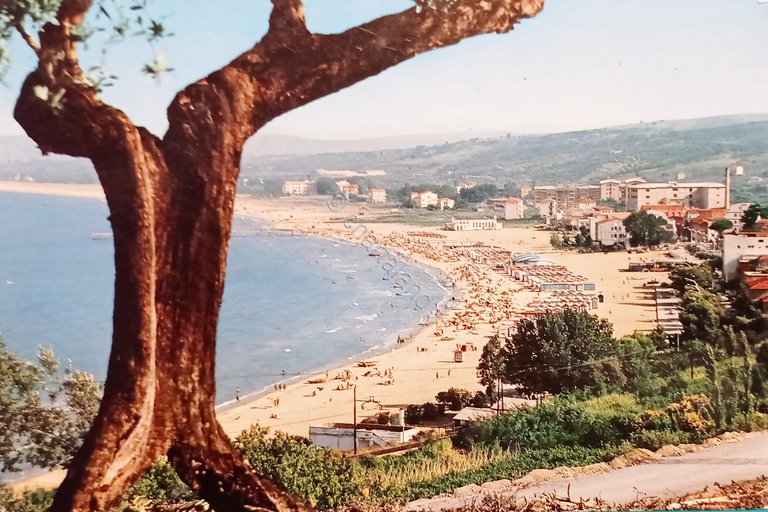 Cartolina - Vasto Marina ( Chieti ) - La Spiaggia …