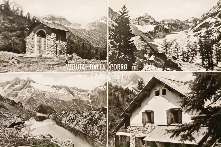 Cartolina - Veduta dalla Porro ( Valmalenco ) - Vedute …
