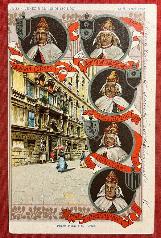 Cartolina - Venezia - Il Palazzo Pisani a S. Stefano …