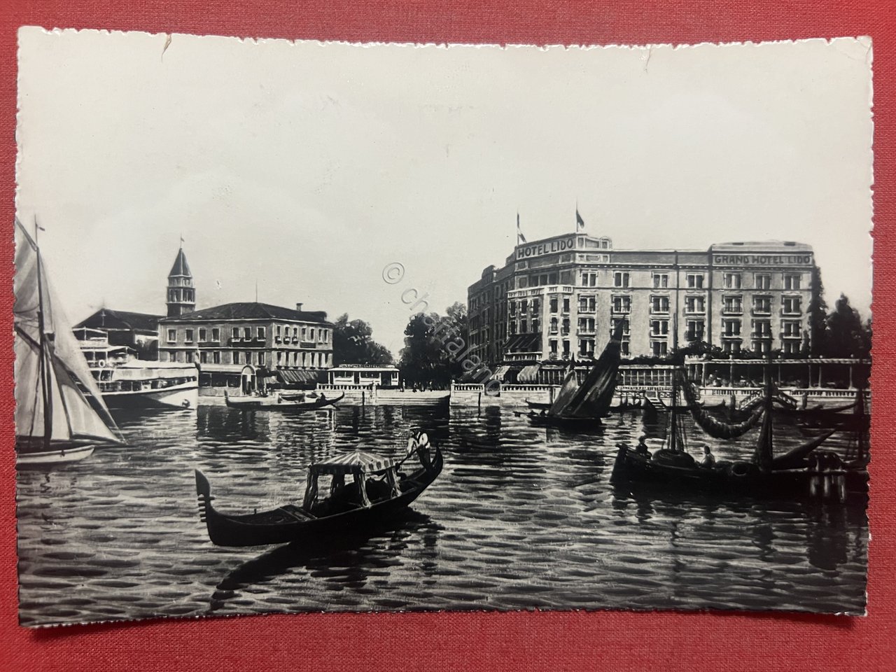 Cartolina - Venezia - Lido - Approdo - Grand Hotel …