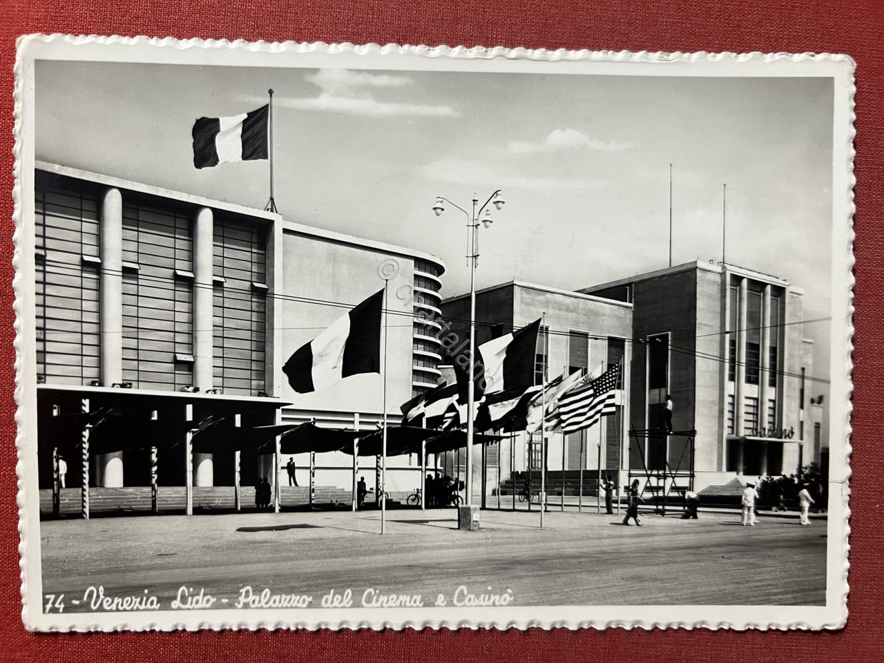 Cartolina - Venezia Lido - Palazzo del Cinema e Casinò …
