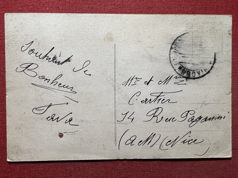 Cartolina - Ventimiglia - Alveo del Fiume Roja e Chiesa …