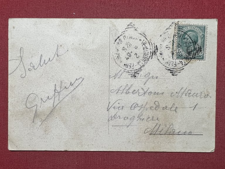 Cartolina - Ventimiglia - La Passeggiata delle Palme al Mare …