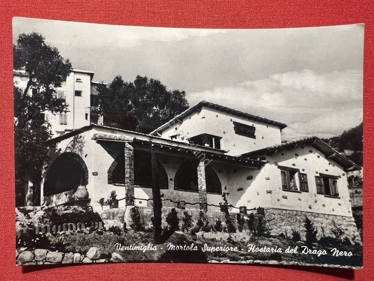 Cartolina - Ventimiglia - Mortola Superiore - Hostaria del Drago …