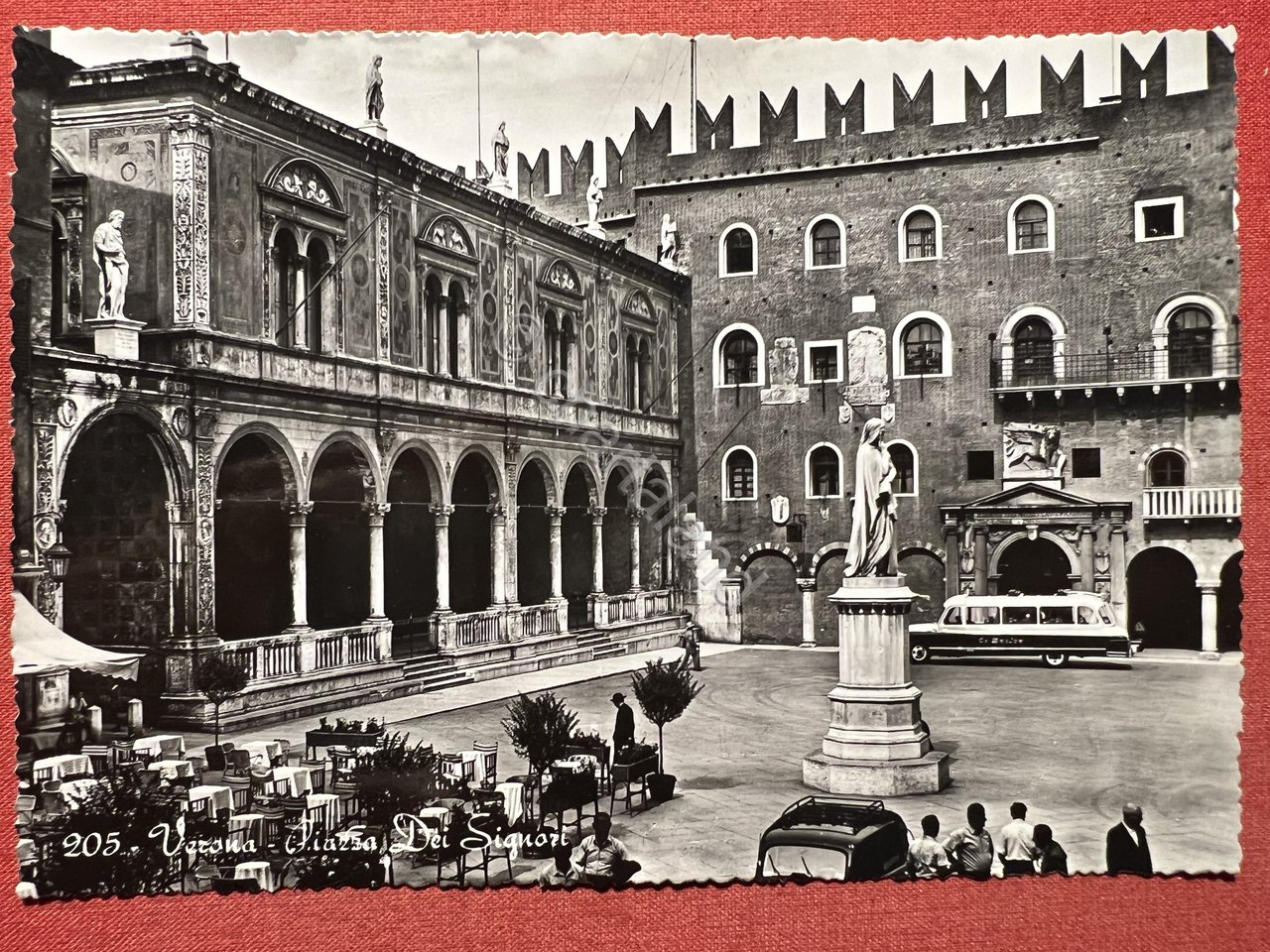Cartolina - Verona - Piazza Dei Signori - 1950 ca.