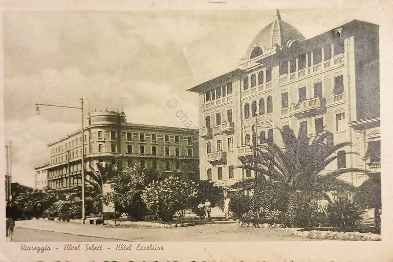 Cartolina - Viareggio - Hotel Select - Hotel Excelsior - …