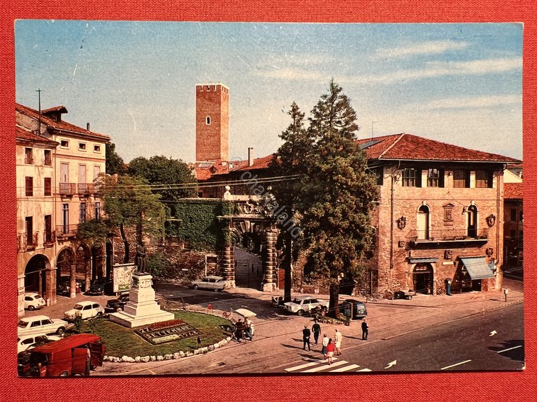 Cartolina - Vicenza - Piazza Matteotti - 1965