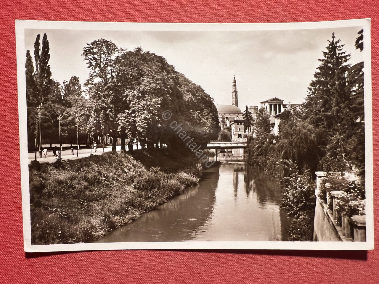 Cartolina - Vicenza - Ponte Furo sul Retrone - 1935 …