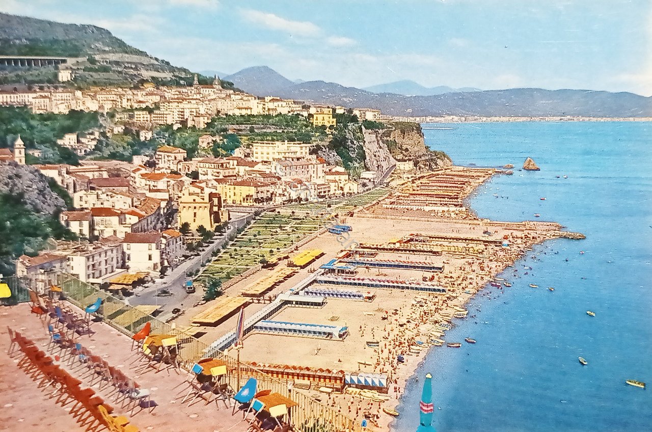 Cartolina - Vietri sul Mare ( Salerno ) - Spiaggia …