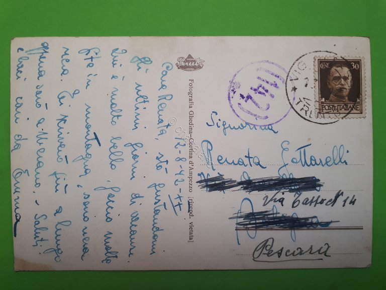 Cartolina - Vigo di Fassa - Verso il Latemar - …