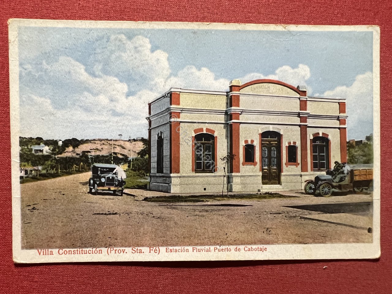 Cartolina - Villa Constituciòn - Estaciòn Fluvial Puerto de Cabotaje …